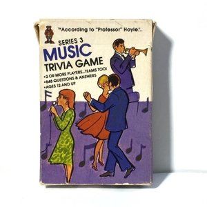 Vintage Prof. Hoyle’s 1984 Pocket Trivia Series